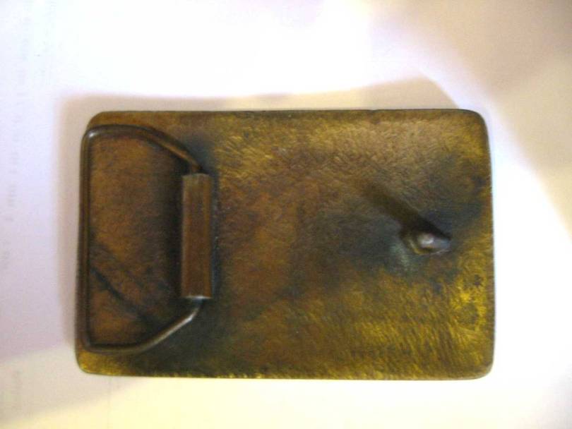 GMC Belt Buckle #2 - Back
