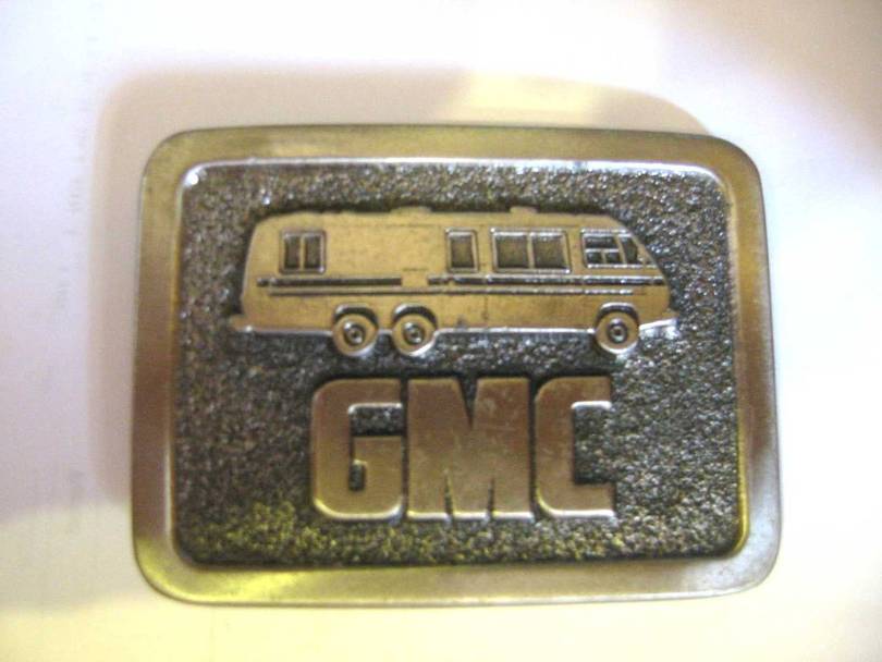 GMC Belt Buckle #3 - Front