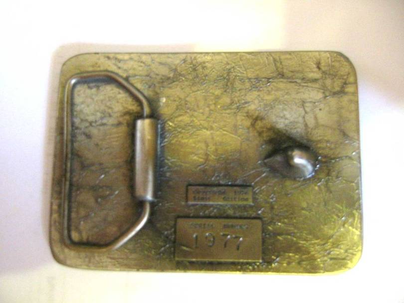 GMC Belt Buckle #3 - Back