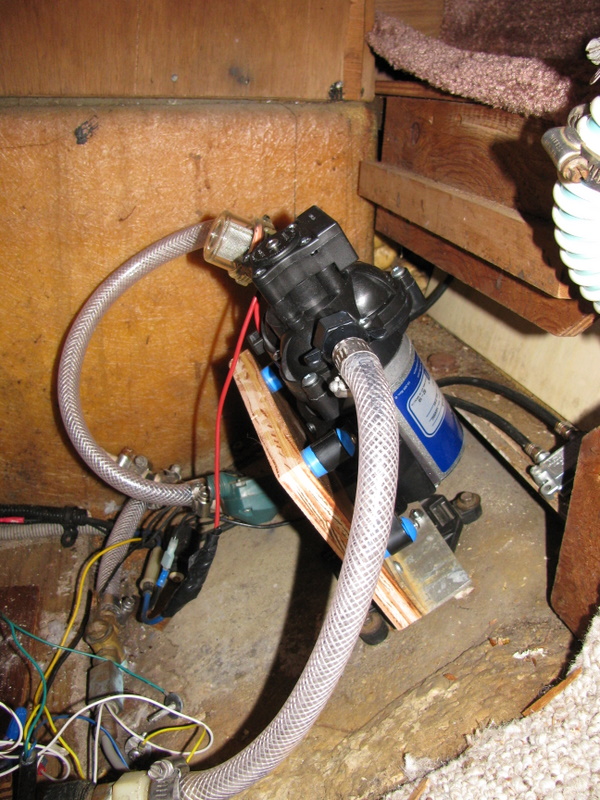 new Whisper King water pump