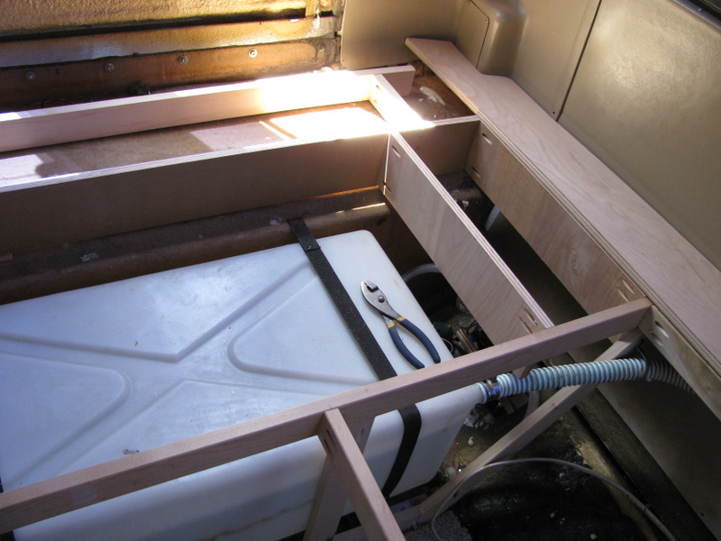 making new framework for permanent bed