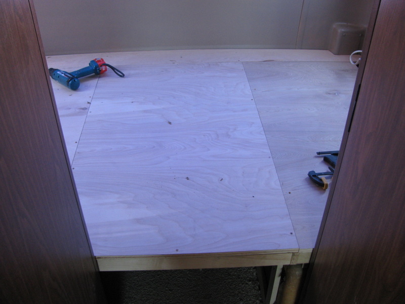 Platform for permanent bed