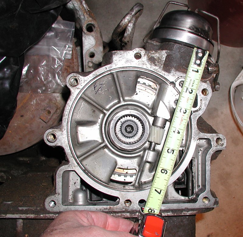 Governor mounting face to top of driven gear dimension 4 1/4