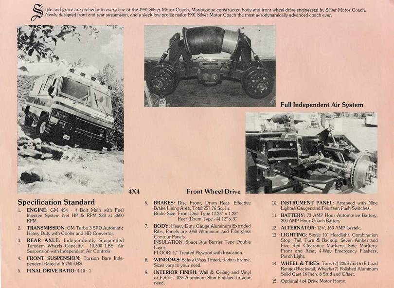 Silver Motor Coach air bag SMC2