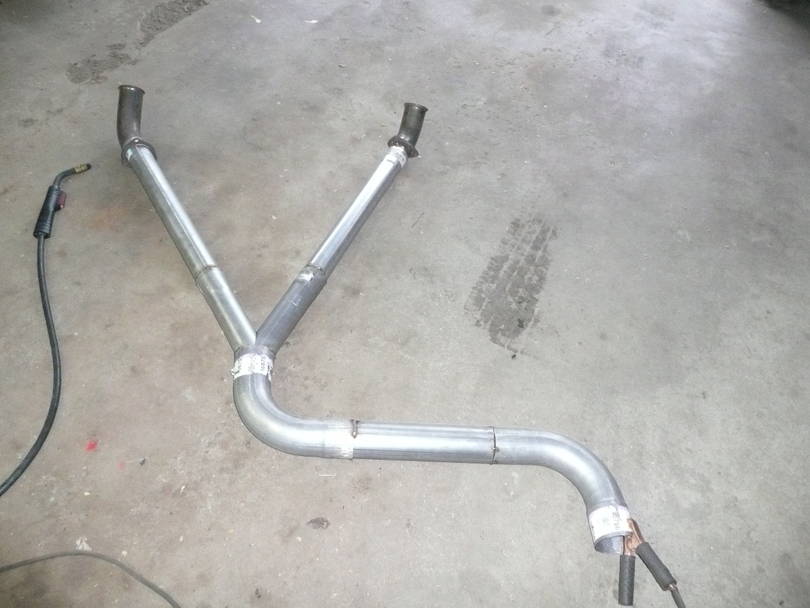 The Y pipe