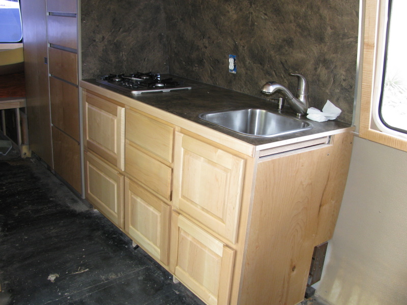 Doors and drawer fronts on - in back too