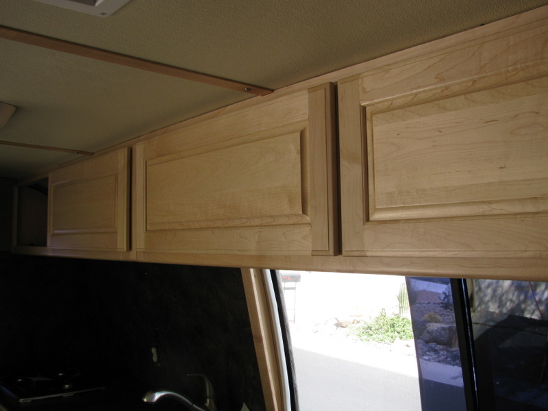 Doors and drawer fronts on - in back too