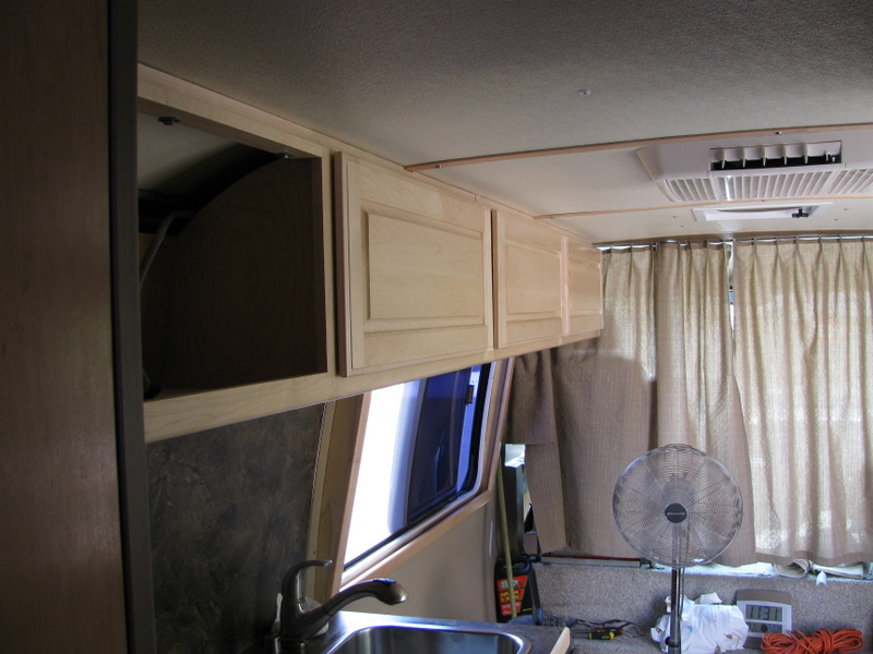 Doors and drawer fronts on - in back too