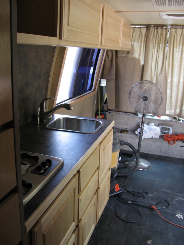 Doors and drawer fronts on - in back too