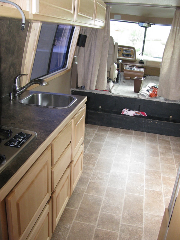 Installing the floor - prep to final