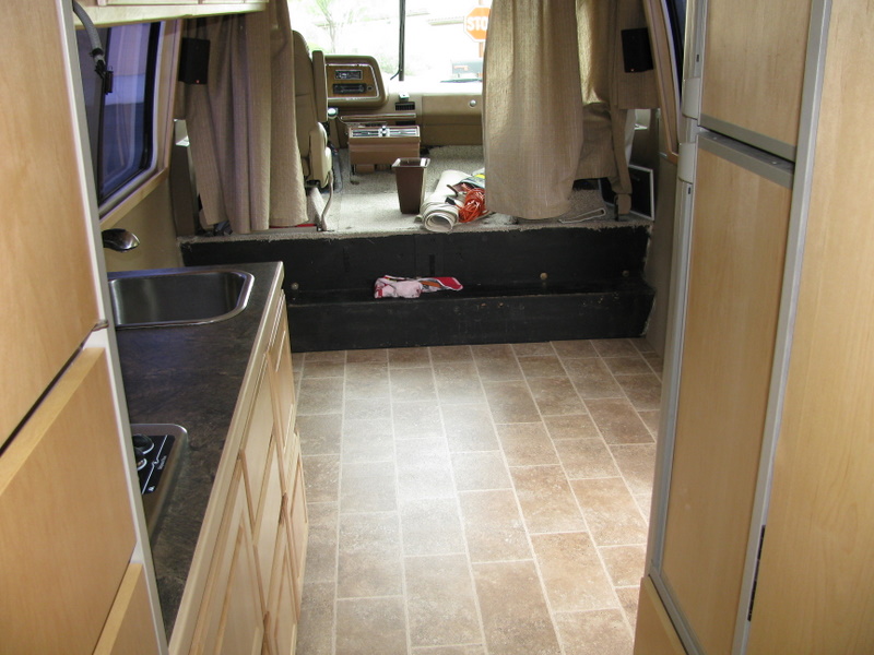 Installing the floor - prep to final