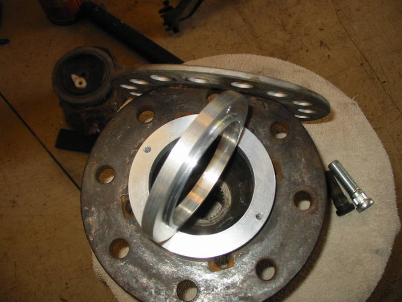 Hub Extenders for using steel wheels