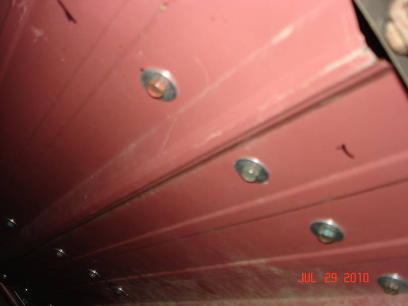 tapped 1 inch angle iron with fender washer and 1/4 20 screws