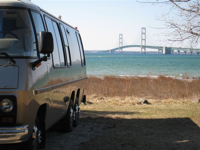 summer09  Mackinac Bridge , Saint Ignace, Michigan