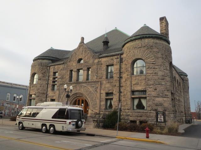 Historic Mabel Tainter Center for the Arts with a "historic" 1978