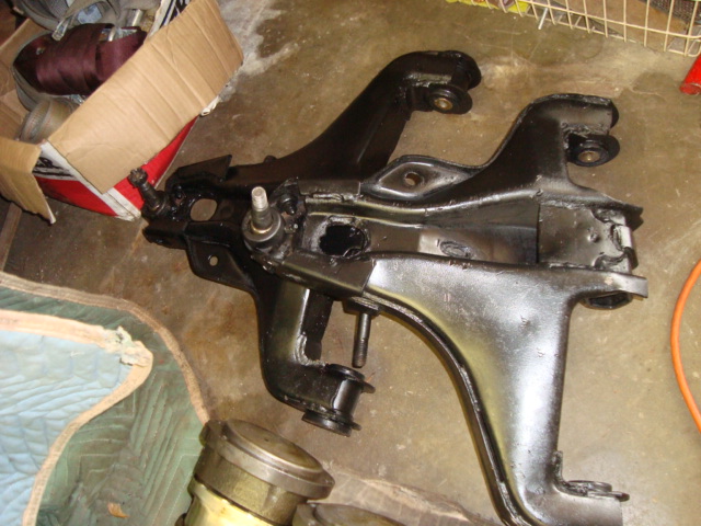 New lower urethane bushings