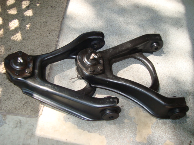 New upper off-set F&amp;R bushings and new ball joints