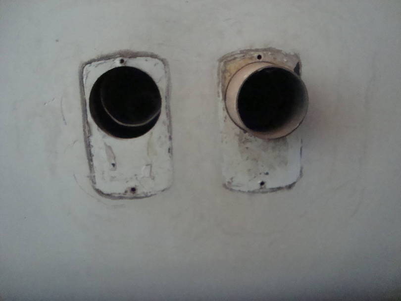furnace intake and exhaust