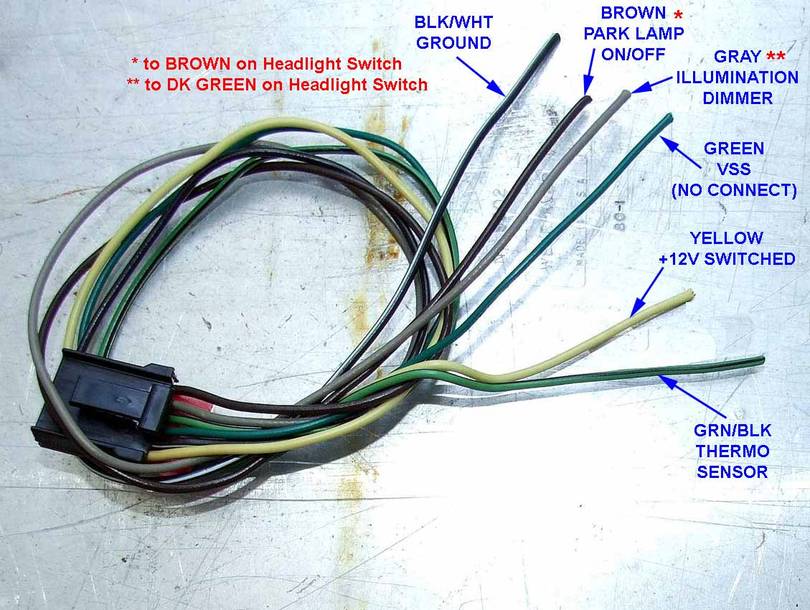 How it's wired in ...