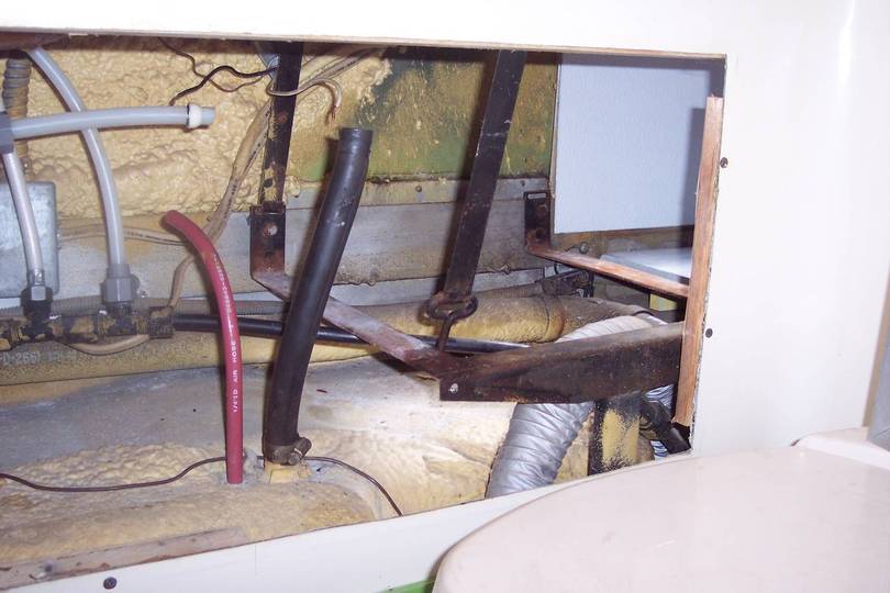 inside bath room