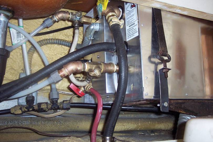 new heater installed