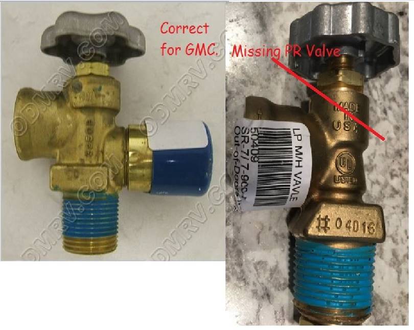 LP Tank Valve