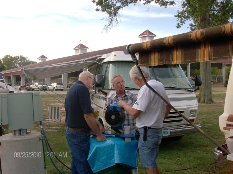 Checking out a new rear disc brake