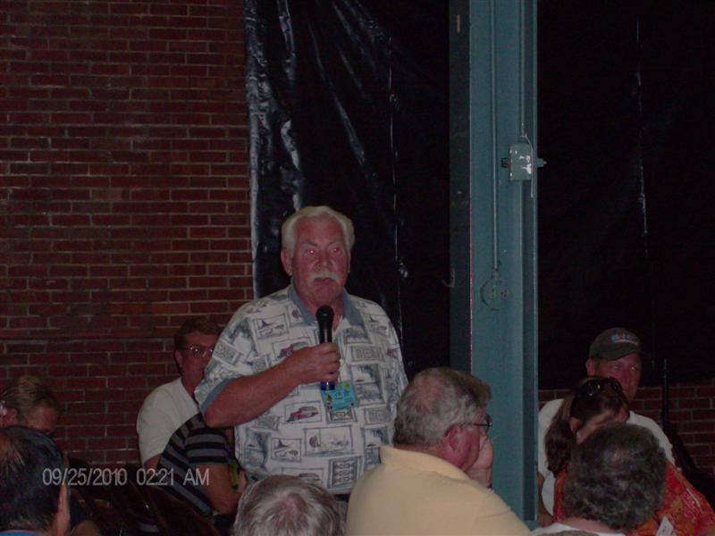 JR always seems to have a mike