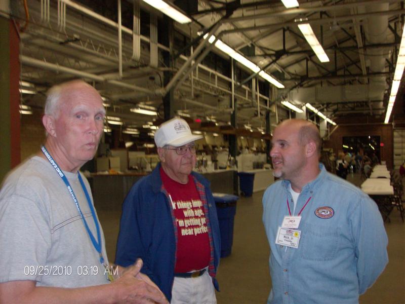 John Shotwell visiting with Nick C.