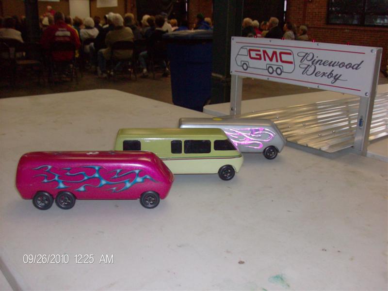 Getting ready for the races tues night