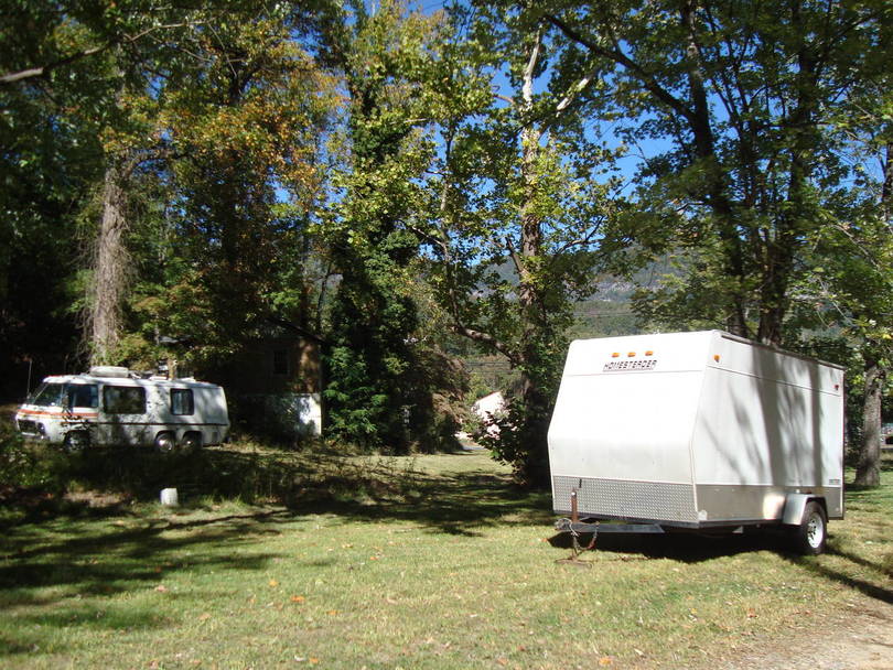 Parked for the weekend