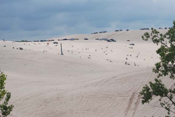 Silver Lake Sand Dunes in Michigan