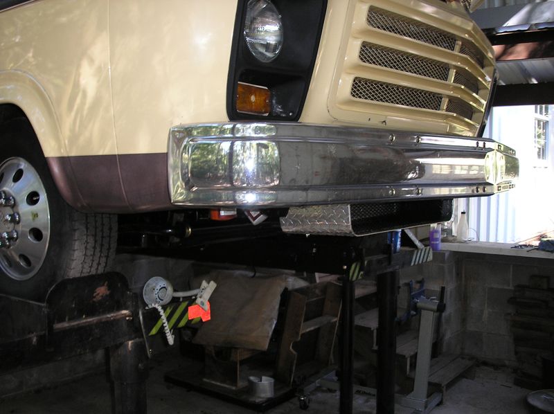 Under-Bumper Radiator Air Scoop and Rock Guard