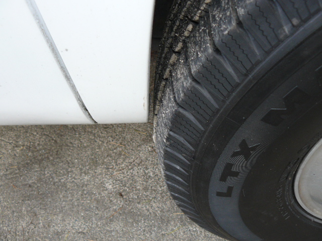 Bigger tires problems