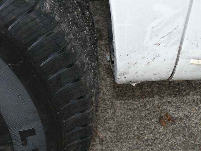 Bigger tires problems