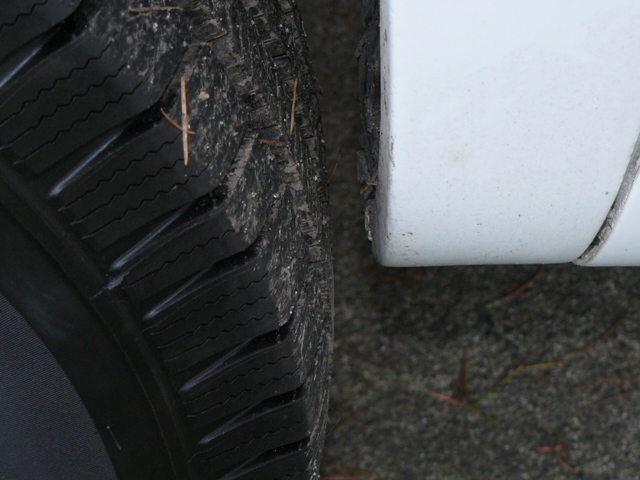 Bigger tires problems