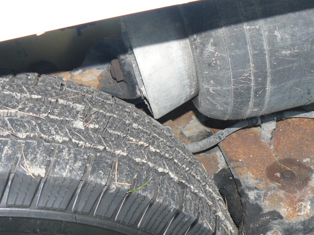 Bigger tires problems
