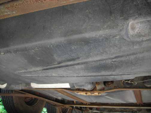 I think this is the black tank; doesn't matter because it all gets taken ou