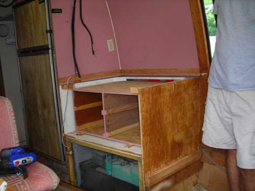 The Last of the Kitchen Cabinets