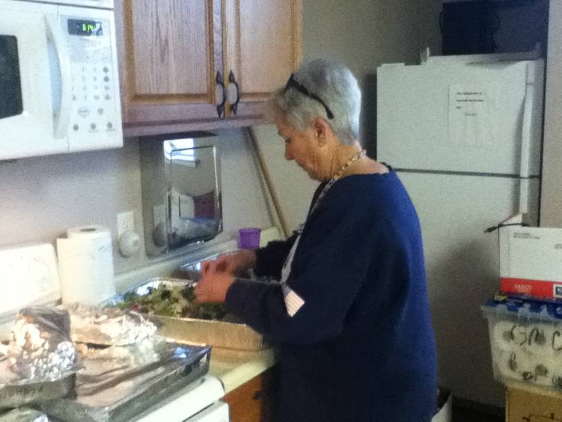 Jodel working her buns off