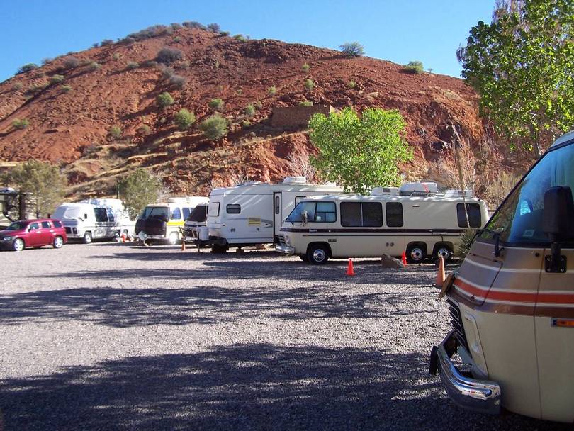 View of the park looking North