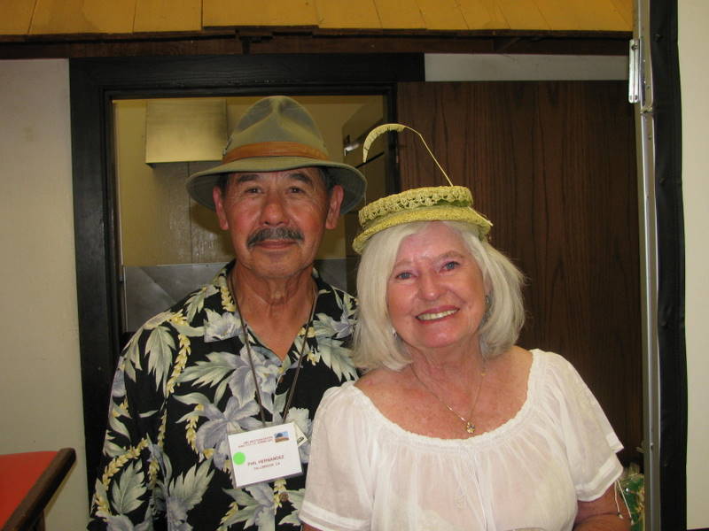Phil and Joanne - rally hosts