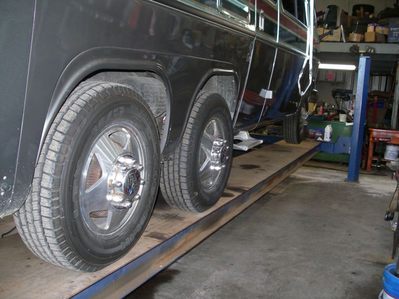 Hubler one Ton front end installation