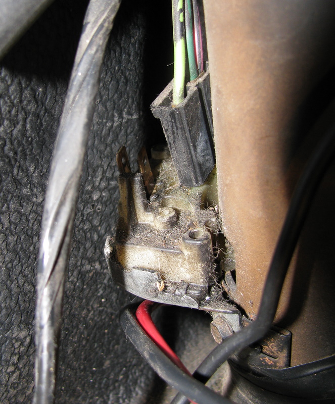 PNSS from the driver's side close to firewall