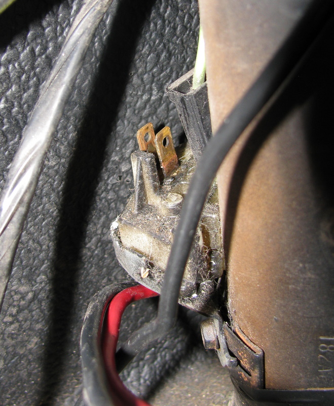 PNSS from the driver's side back from firewall