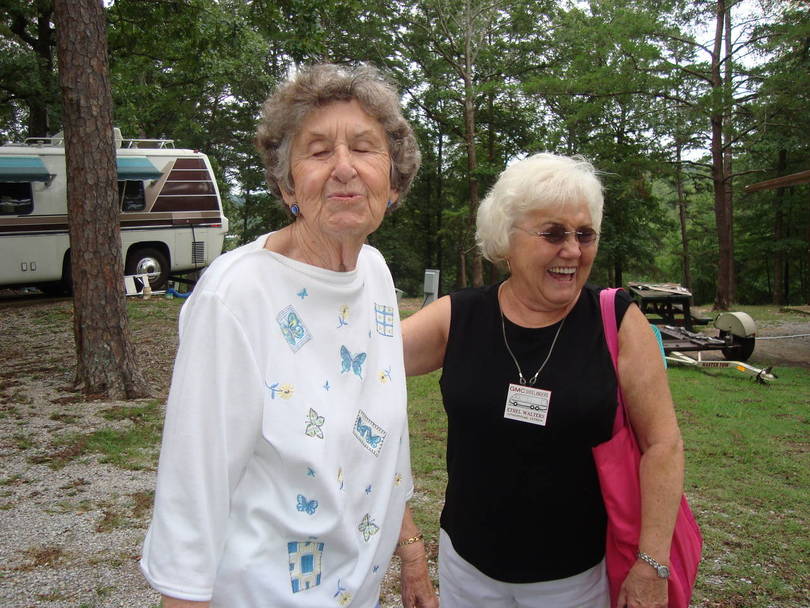 Mary (Motorcycle Momma) Robertson, Ethel Walters