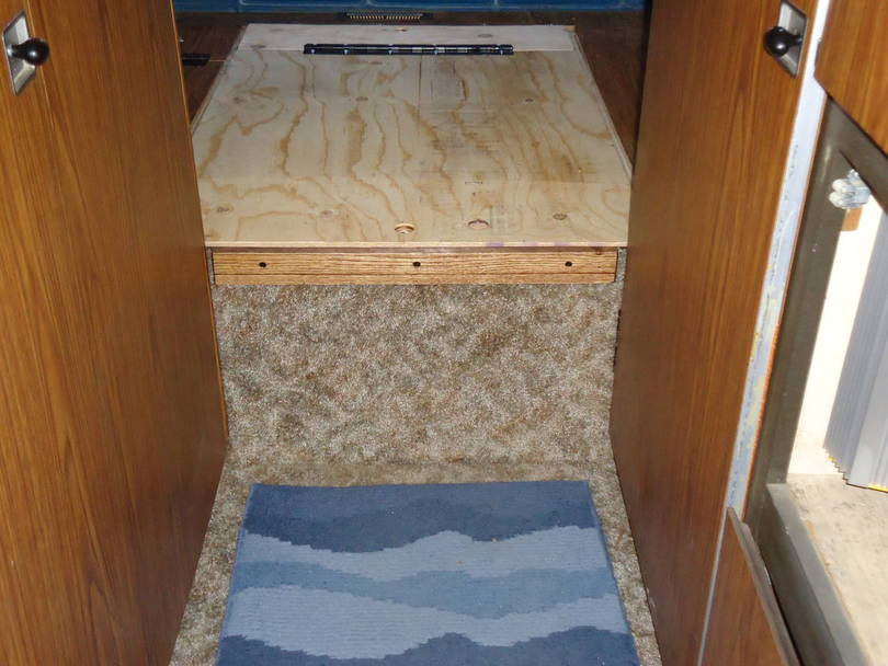 Finished shell bedroom area