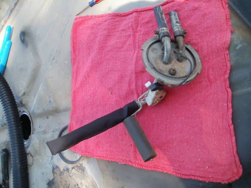 Fuel Tank Removal 8-27-11