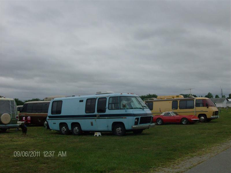 Matt C. parked next to Mr. Corvette, Jim W.