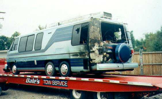 Burned GMC's